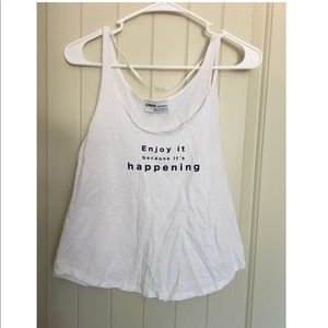 Zara Casual Quote Tank
